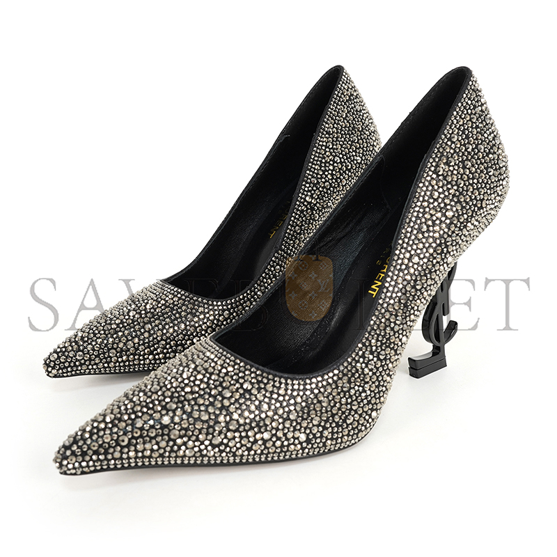 YSL OPYUM GLITTER PUMPS 